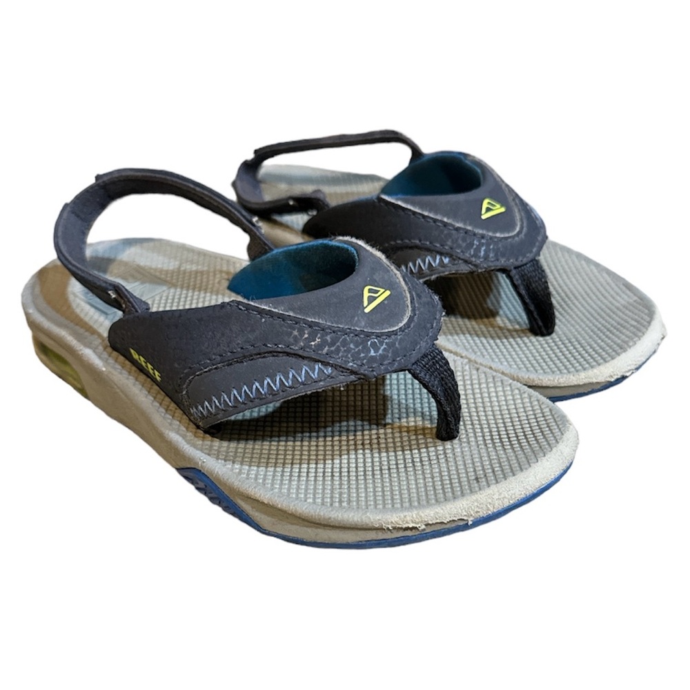 Reef Boy's Little Fanning Flip-Flop